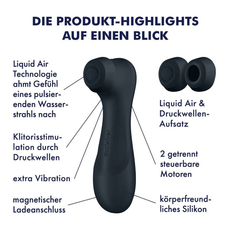 Succhia Clitoride Satisfyer Pro 2 Generation 3 — Liquid Air