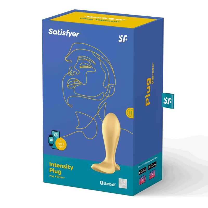 Plug Anale Vibrante Satisfyer Intensity — Oro