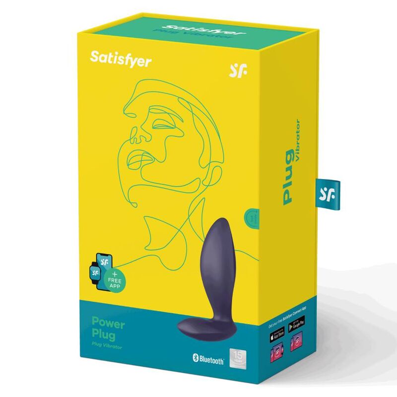 Plug Anale Vibrante Satisfyer Power Plug — Viola