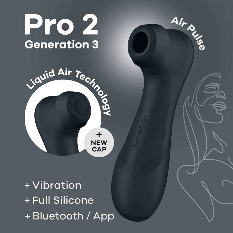 Succhia Clitoride Satisfyer Pro 2 Generation 3 — Bluetooth, App