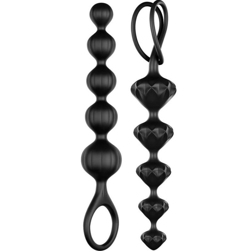 Palline Anali Graduate Satisfyer Love Beads — Nero