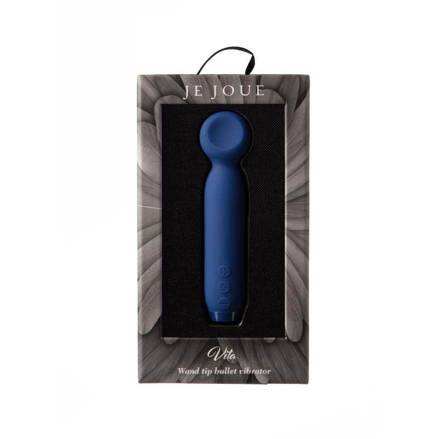 Vibratore Clitoride Je Joue Vita — Punta Flessibile, Blu Cobalto
