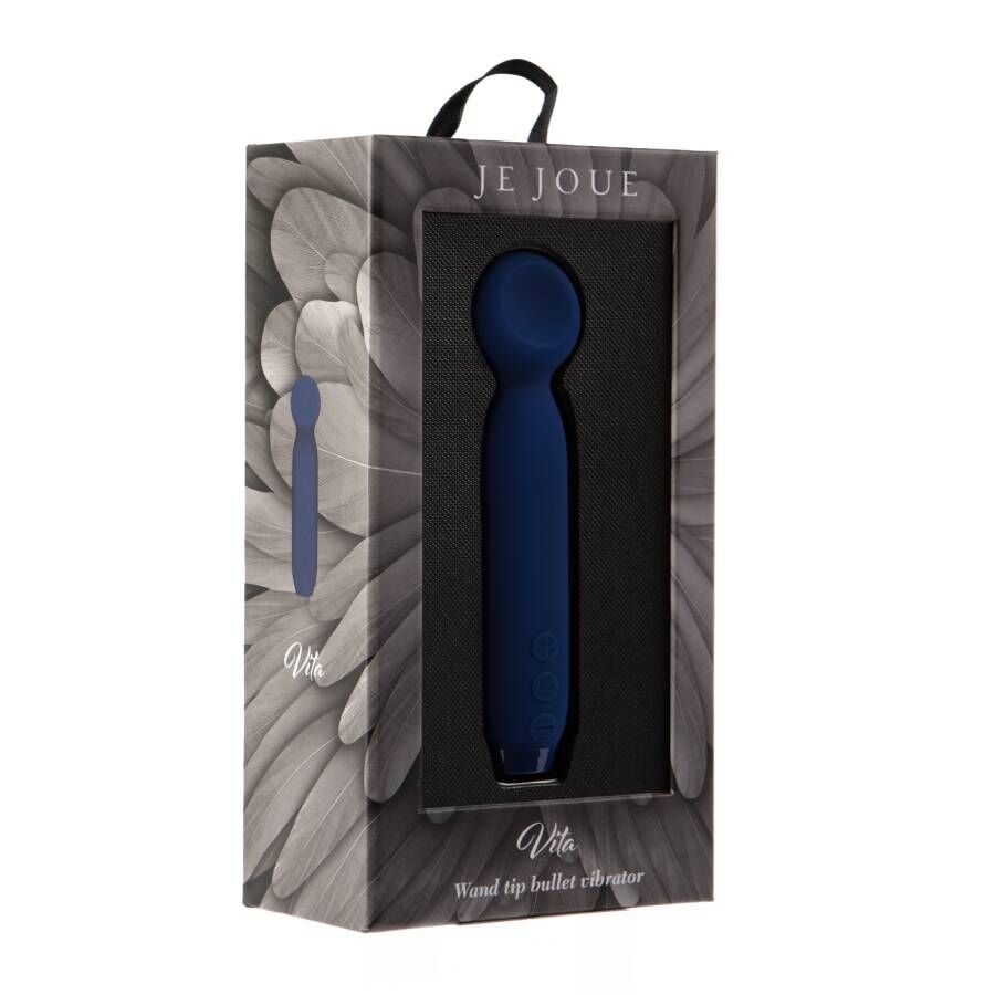 Vibratore Clitoride Je Joue Vita — Punta Flessibile, Blu Cobalto