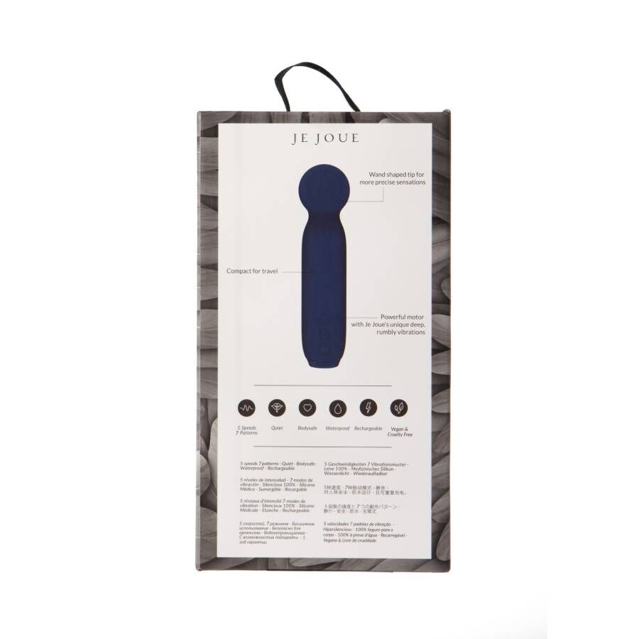 Vibratore Clitoride Je Joue Vita — Punta Flessibile, Blu Cobalto
