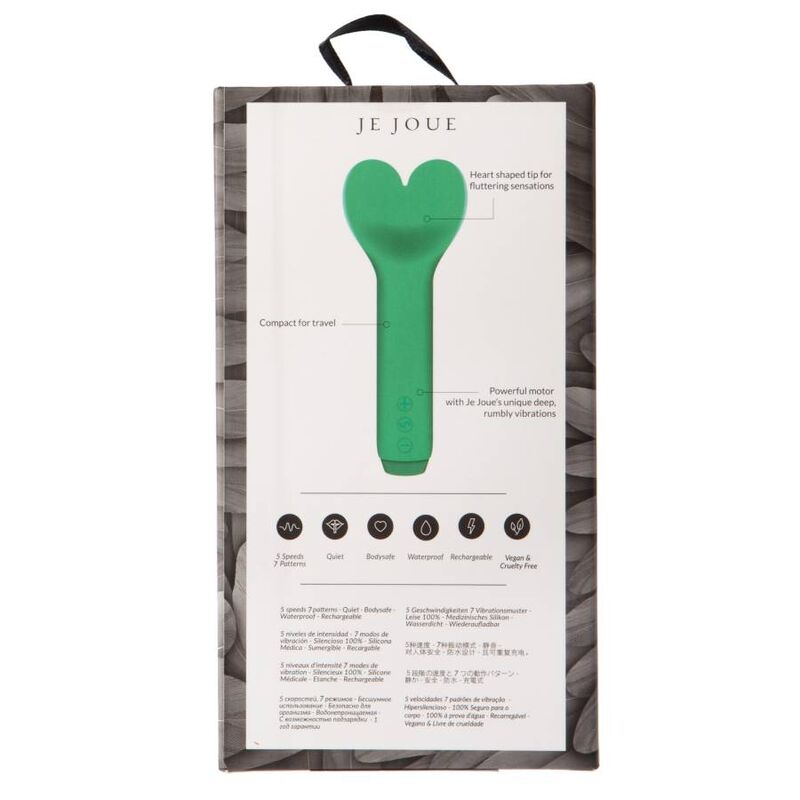 Vibratore Bullet Clitoride Je Joue Amour — Verde Smeraldo