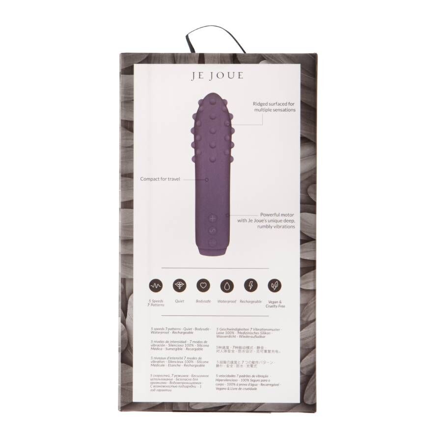 Vibratore Bullet Multisuperficie Je Joue Duet — Viola