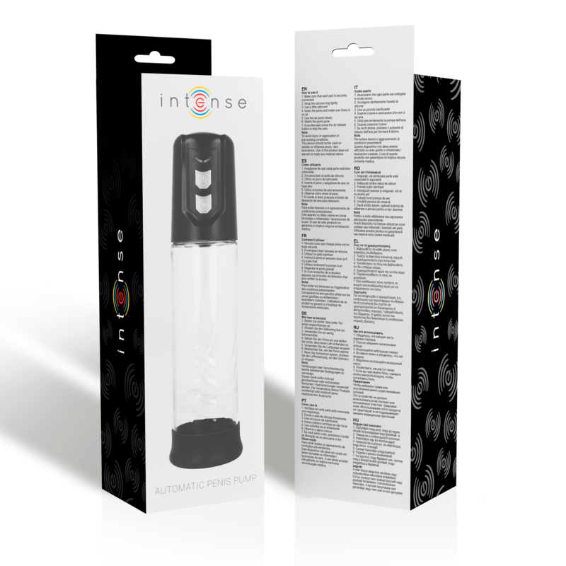 Pompa Pene Automatica Intense — Erezione e Ingrandimento