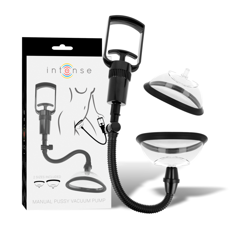 Pompa Vaginale Manuale Intense Pump — 2 Coppe Intercambiabili