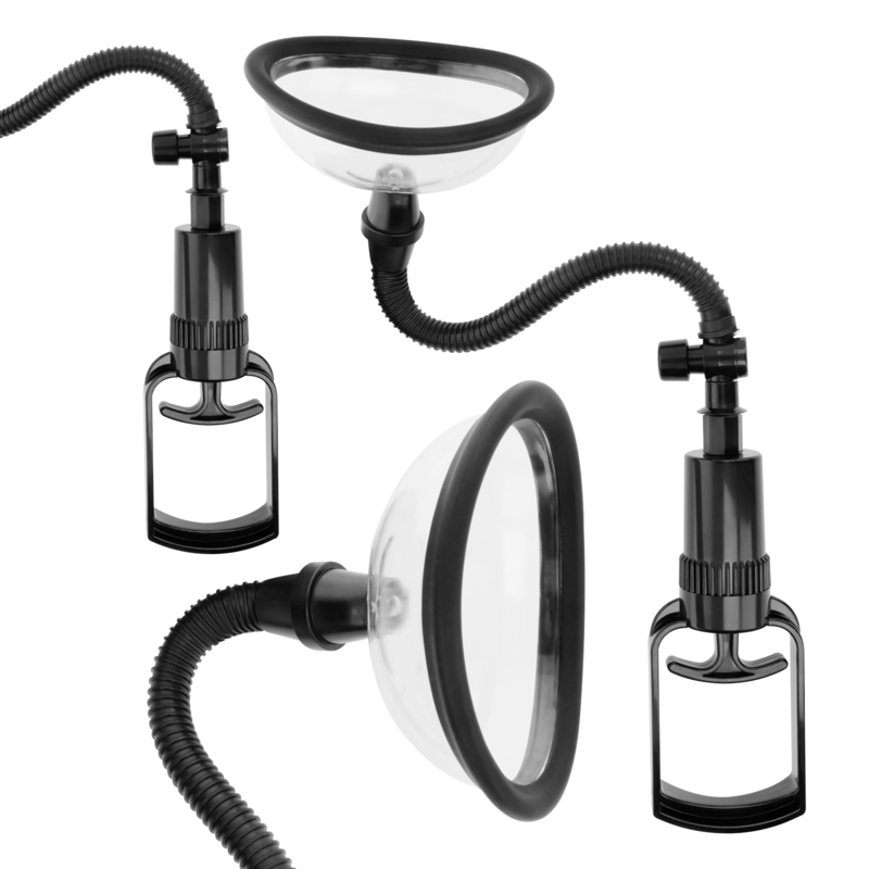 Pompa Vaginale Manuale Intense Pump — 2 Coppe Intercambiabili