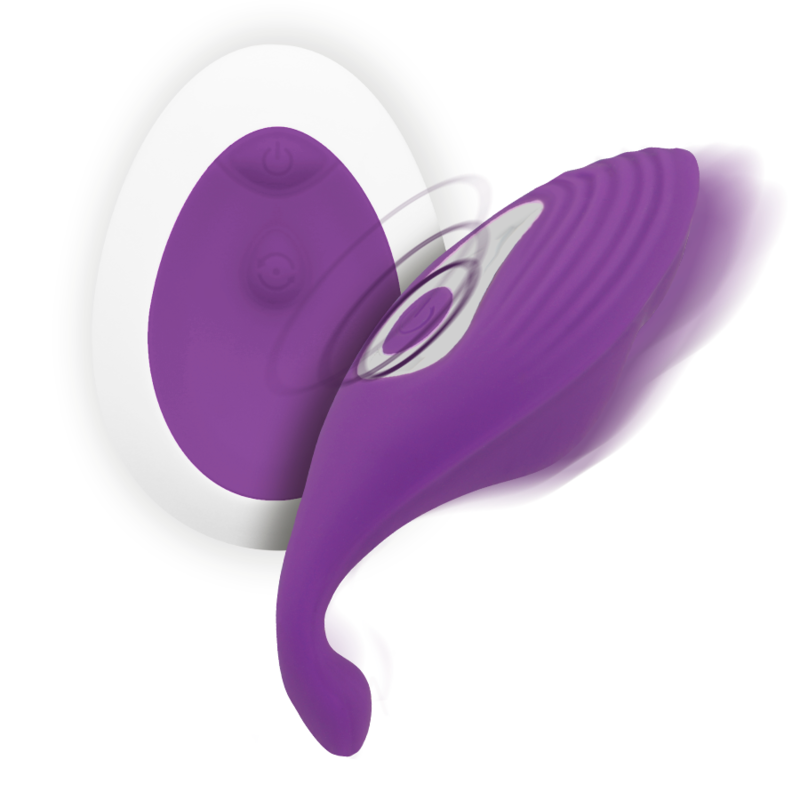 Vibratore da Mutandina con Telecomando Intense Mindy — Viola