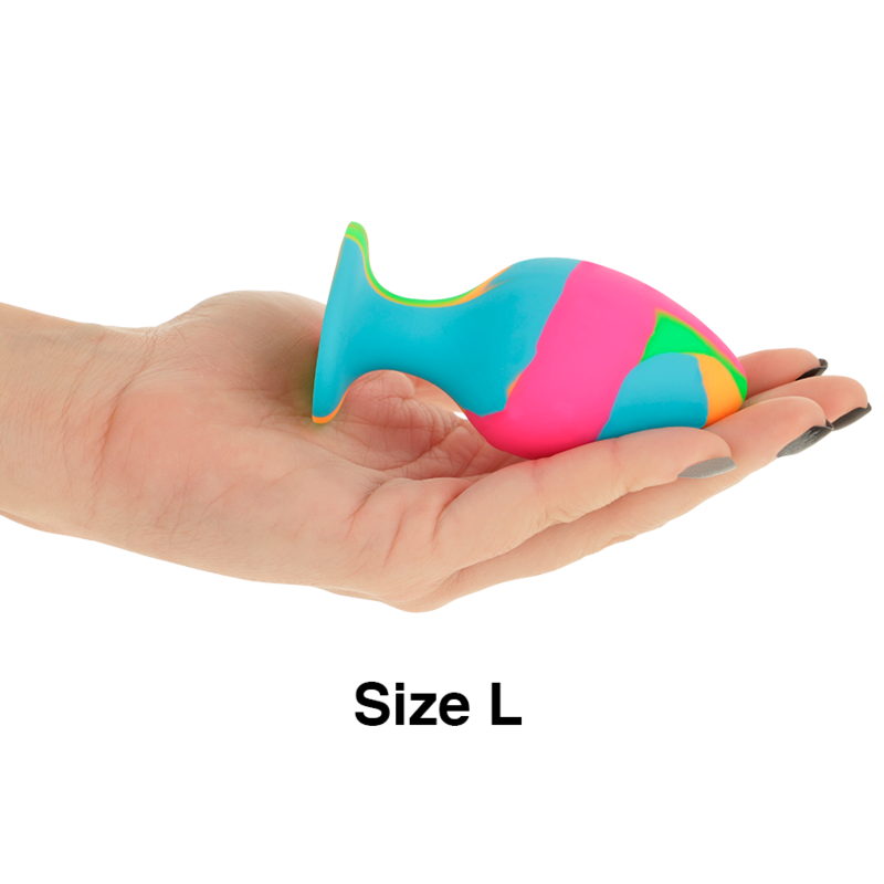 Kit Plug Anale in Silicone Intense — 3 Pezzi Multicolore