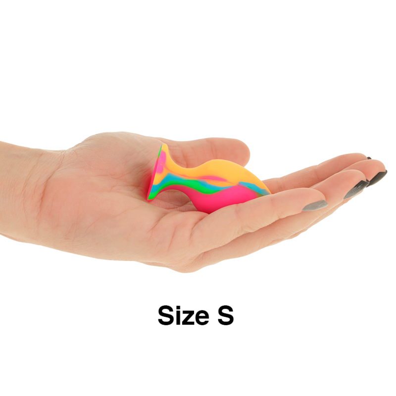 Kit Plug Anale in Silicone Intense — 3 Pezzi Multicolore