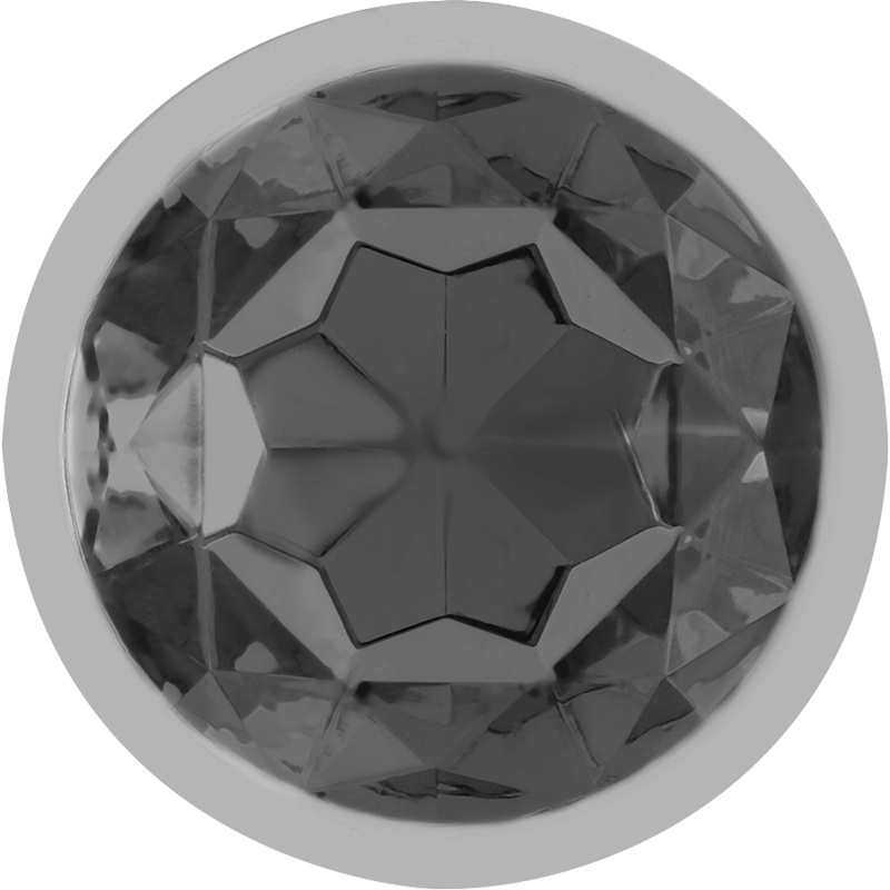 Plug Anale in Metallo Intense Diamond Jewel — Cristallo, Taglia S