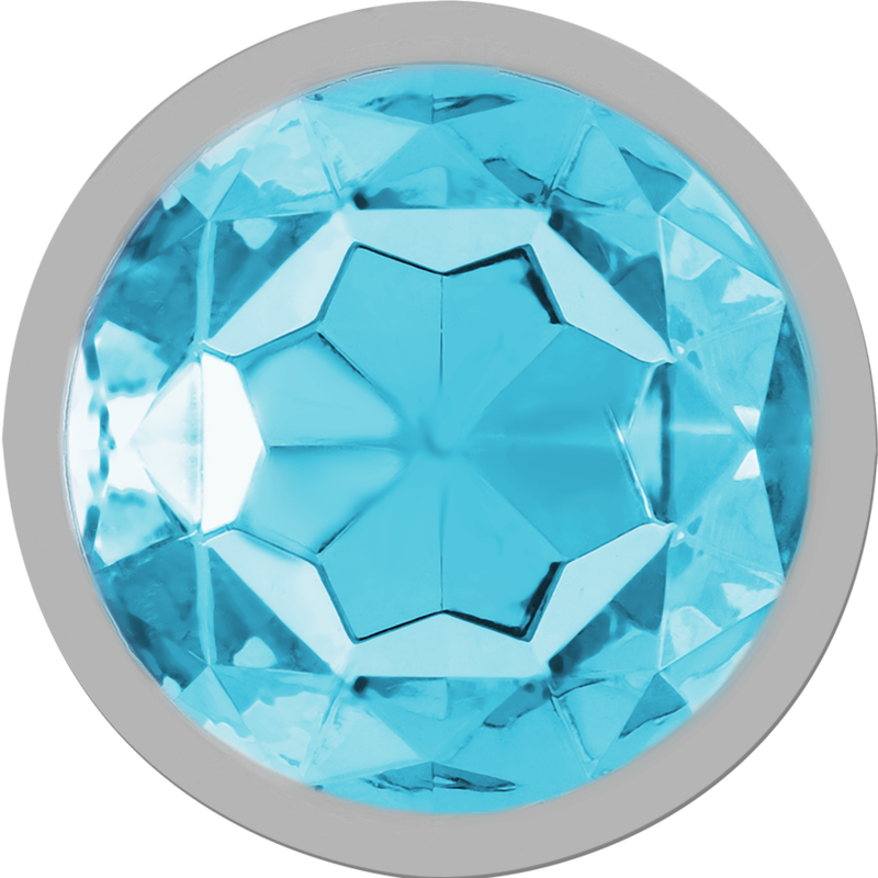 Plug Anale Gioiello in Metallo Intense Diamond Jewel — Taglia S