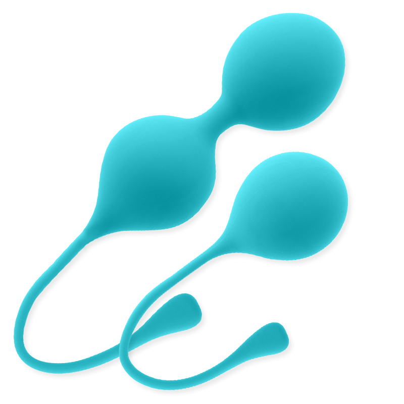 Palline Kegel Intense Kendall — Silicone, Blu