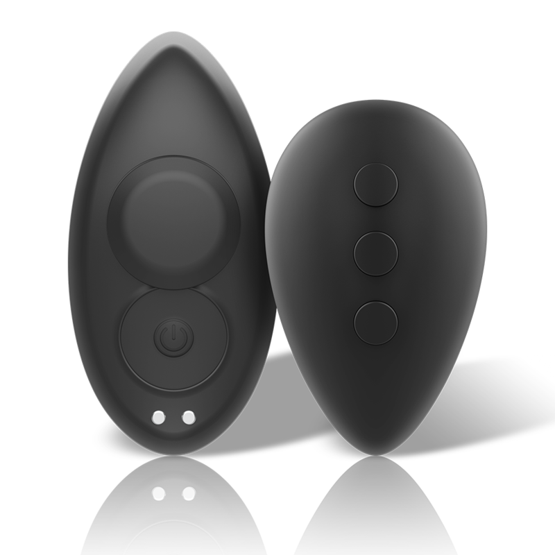 Vibratore Panty Clitoride Black&Silver Preston — Silicone, Ricaricabile