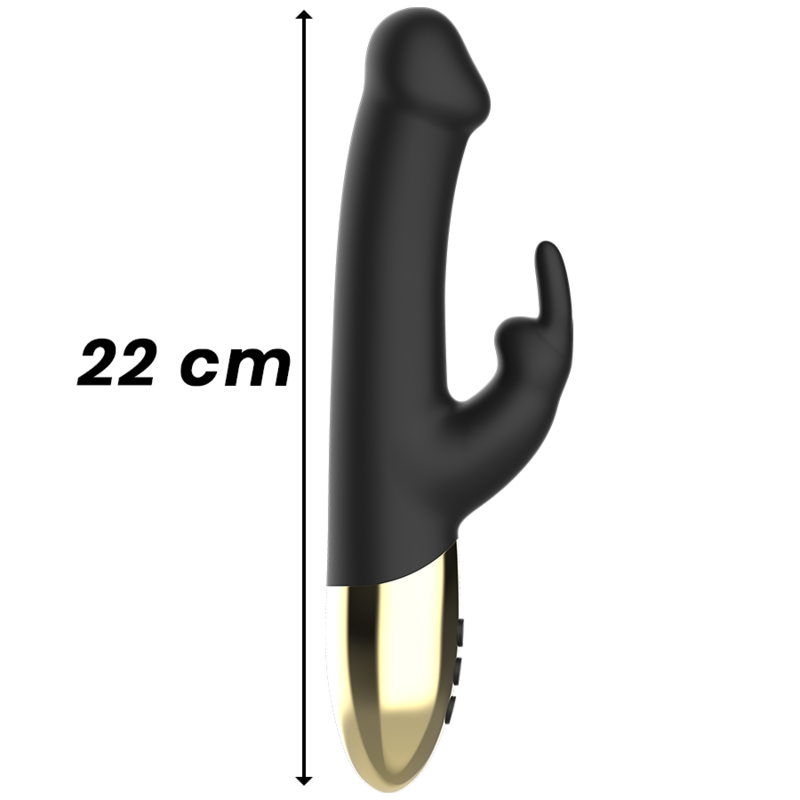 Vibratore Rabbit Rotante Ibiza — Doppia Stimolazione, Silicone