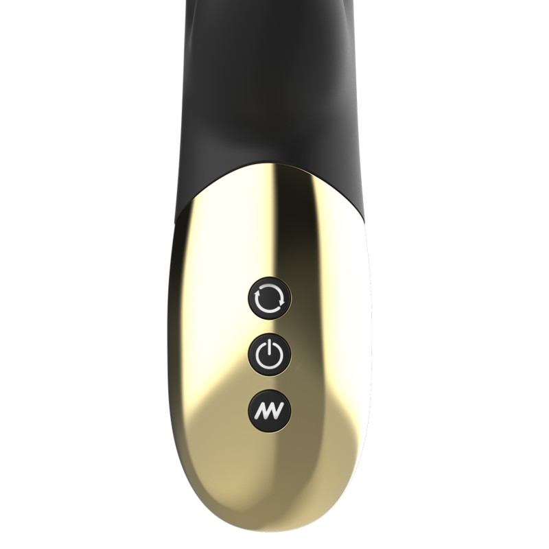 Vibratore Rabbit Rotante Ibiza — Doppia Stimolazione, Silicone