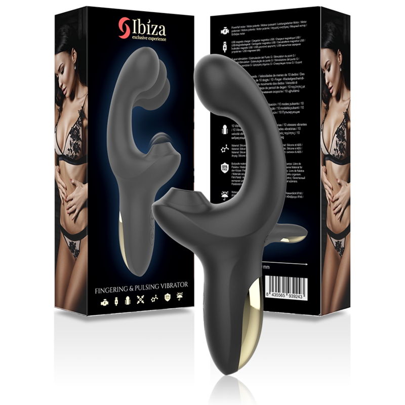 Vibratore Rabbit Clitoride e Punto G Ibiza Wave Motion