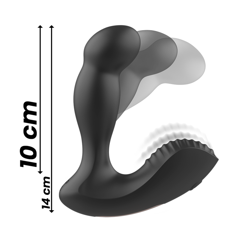 Plug Anale Prostatico Vibrante Ibiza Anal Wave — 11 x 4 cm