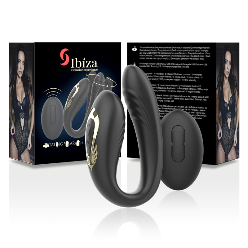 Vibratore Rabbit Punto G e Clitoride Ibiza Wave — Doppio Motore