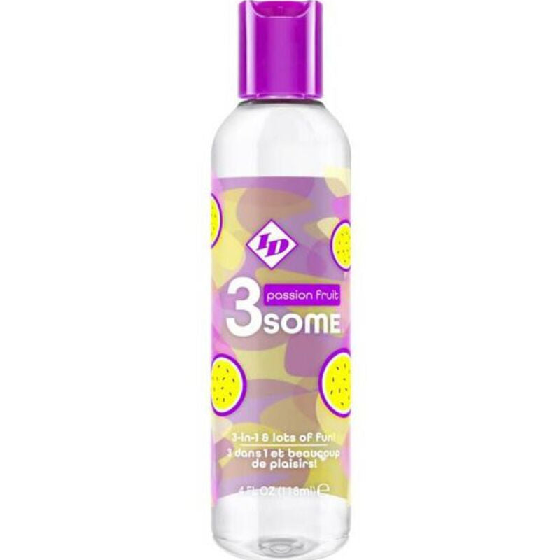 Lubrificante Intimo Commestibile ID 3SOME Frutto della Passione — 118 ml