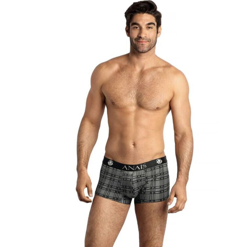 Boxer Uomo a Quadri Anais Men Balance — Microfibra, Taglia S