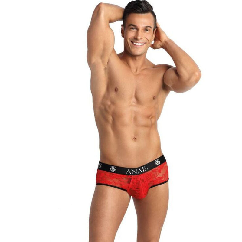 Jock Bikini Pizzo Rosso Anais Men Brave — Taglia XL