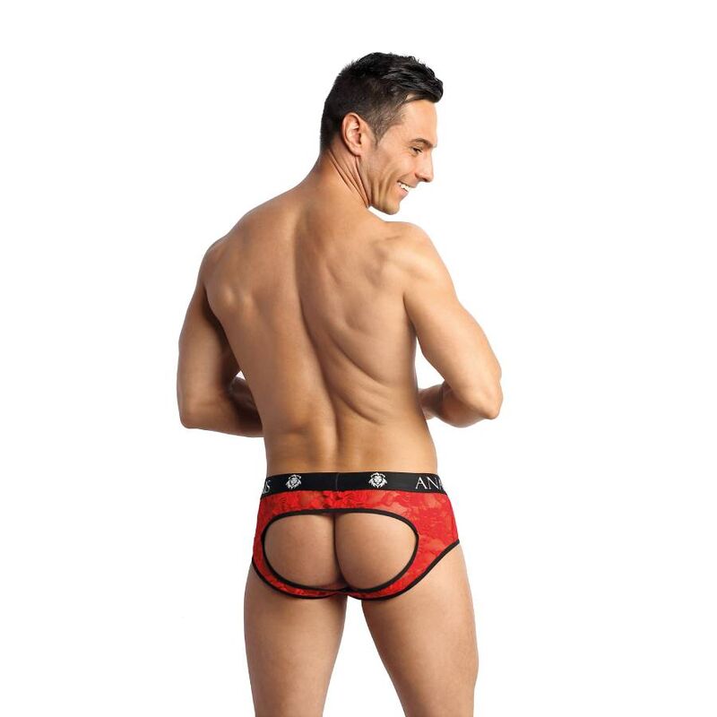 Jock Bikini Pizzo Rosso Anais Men Brave — Taglia XL