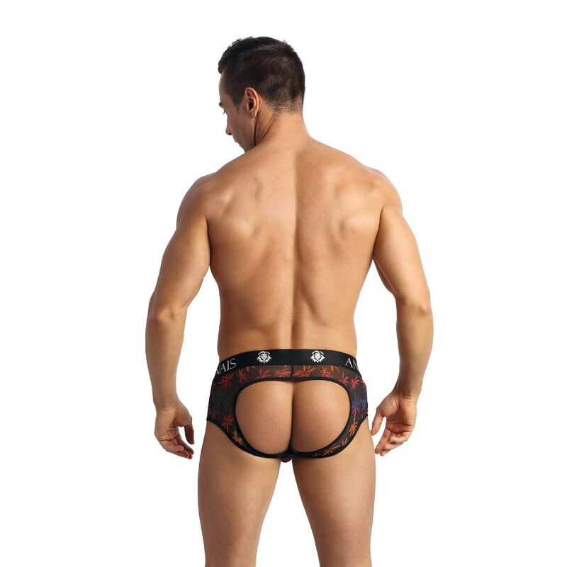 Slip Bikini Glutei Scoperti Anais Men Chill Jock — Tulle Nero