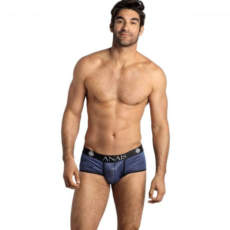 Slip Uomo Sexy Anais Men Naval Brief — Tulle e Raso, Taglia S