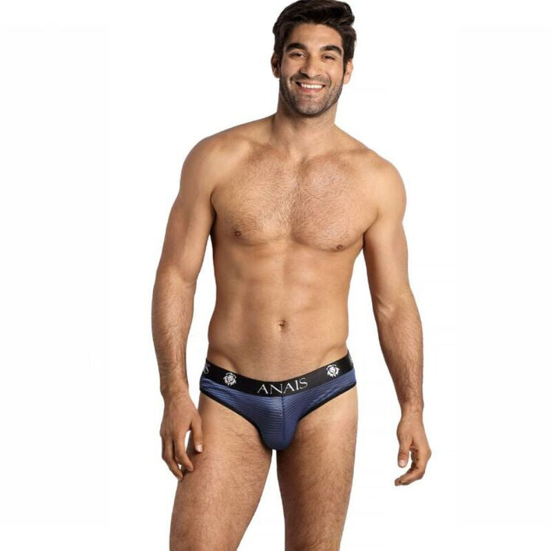 Slip Uomo Sexy Anais Men Naval — Tulle e Raso, Taglia S
