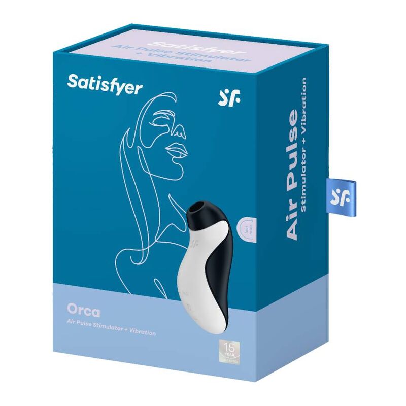 Succhia Clitoride Vibrante Satisfyer Orca — 11 Livelli