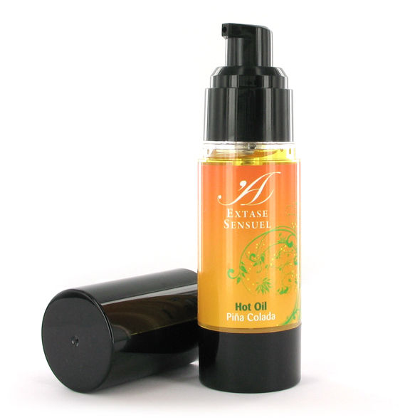 Olio da Massaggio Erotico Effetto Calore Extase Sensual — Piña Colada, 30 ml