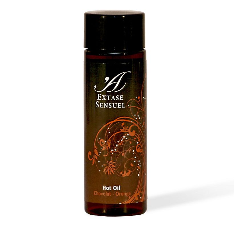 Olio da Massaggio Erotico Extase Sensual Hot Oil — Cioccolato e Arancia 100 ml