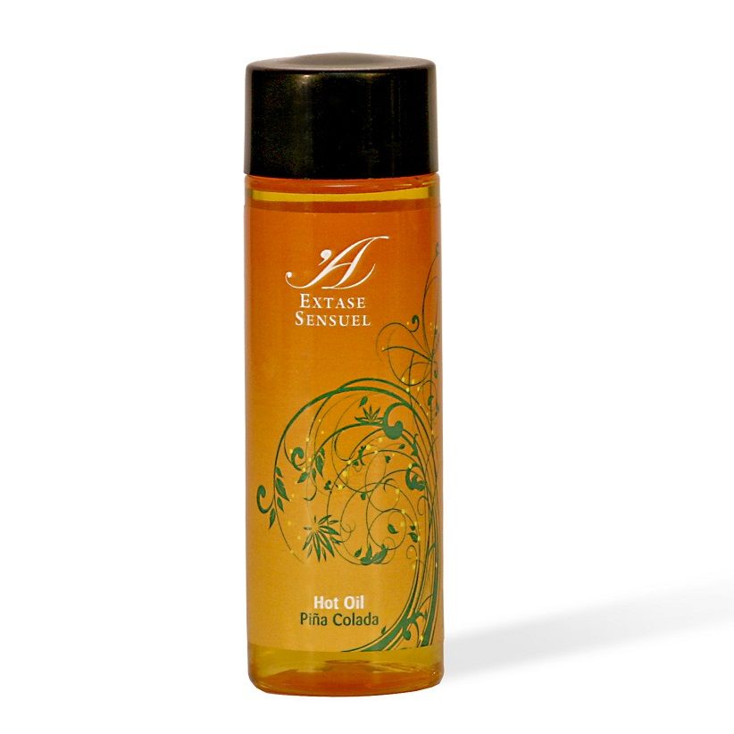 Olio da Massaggio Effetto Calore Extase Sensual — Piña Colada, 100 ml
