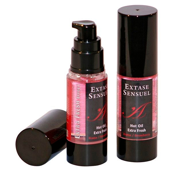 Olio da Massaggio Erotico Extase Sensual Fragola — 30 ml