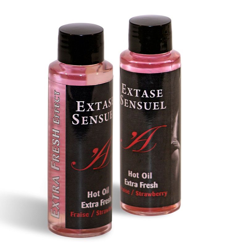 Olio da Massaggio Erotico Effetto Caldo-Freddo Extase Sensual — 100 ml
