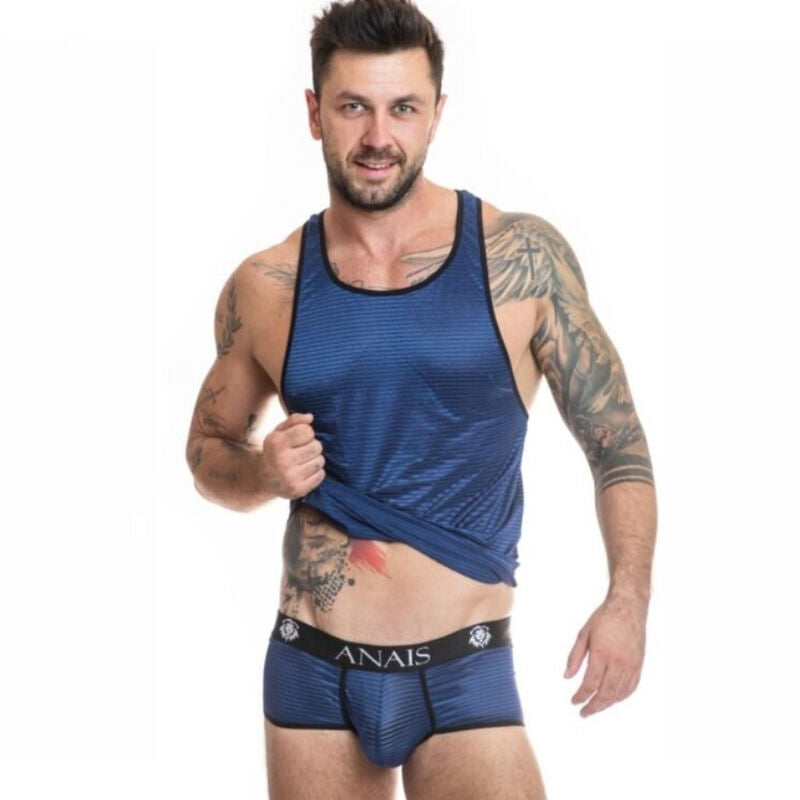 Top Lingerie Navale Anais Men Naval Top — Senza Maniche, Taglia S