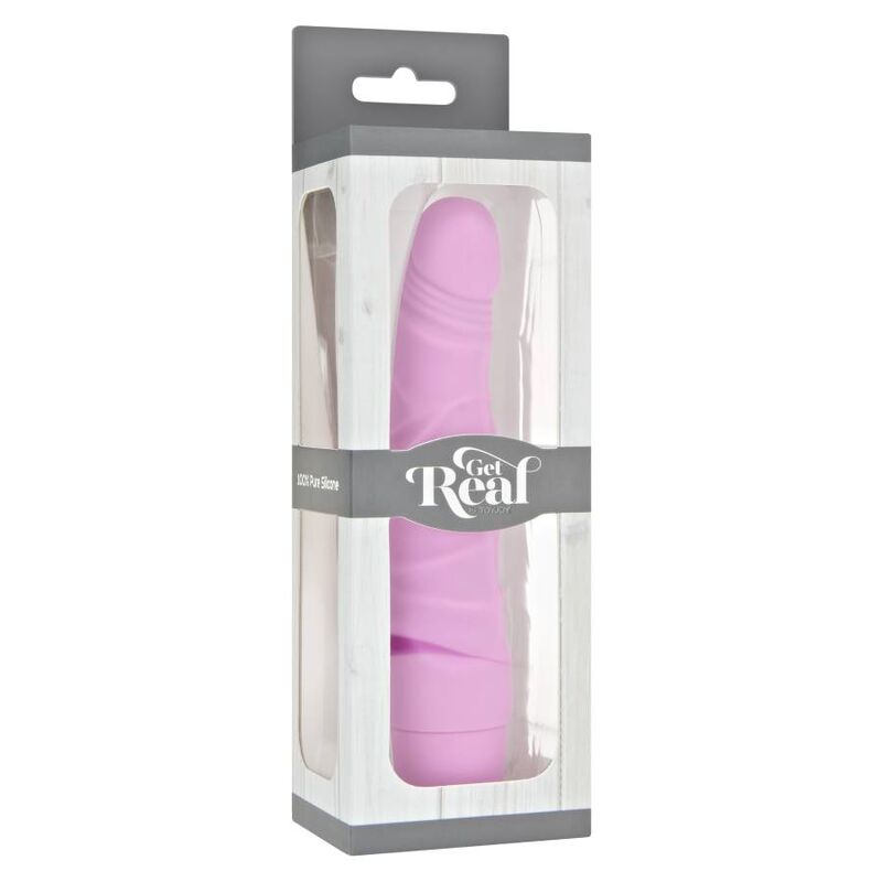 Vibratore Classico Slim Get Real Mini — Rosa