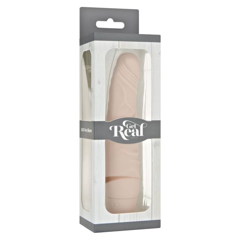 Vibratore Classico Realistico Get Real Mini Slim — Sottile