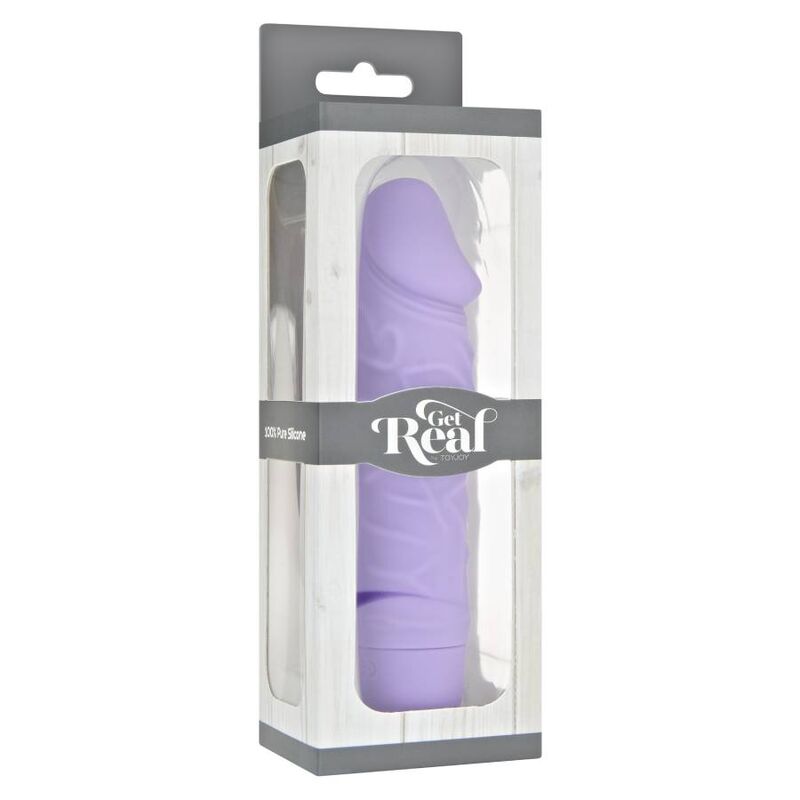 Vibratore Classico Realistico Get Real Mini Classic — Viola