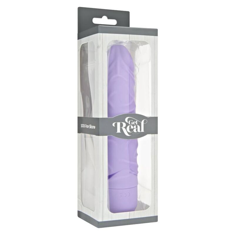 Vibratore Classico Realistico Get Real — Viola