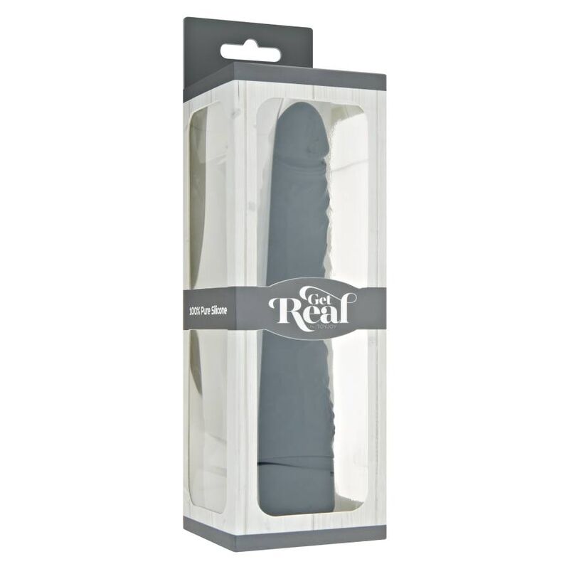 Vibratore Realistico Slim Get Real Classic — Nero
