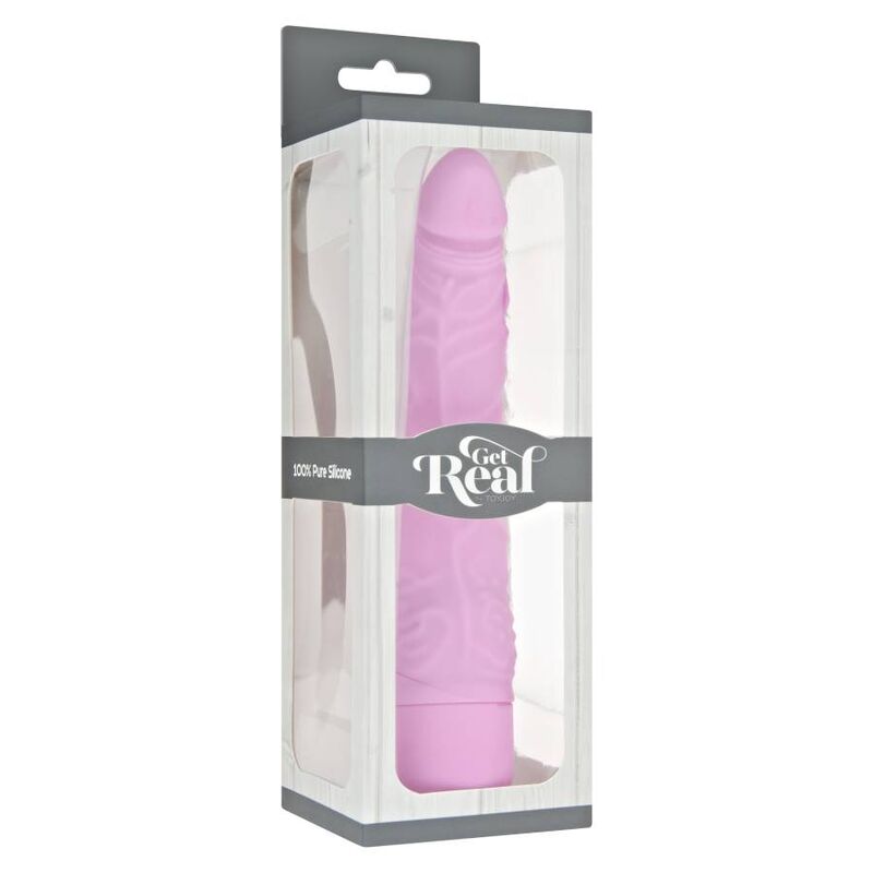 Vibratore Classico Realistico Get Real Classic Slim — Rosa