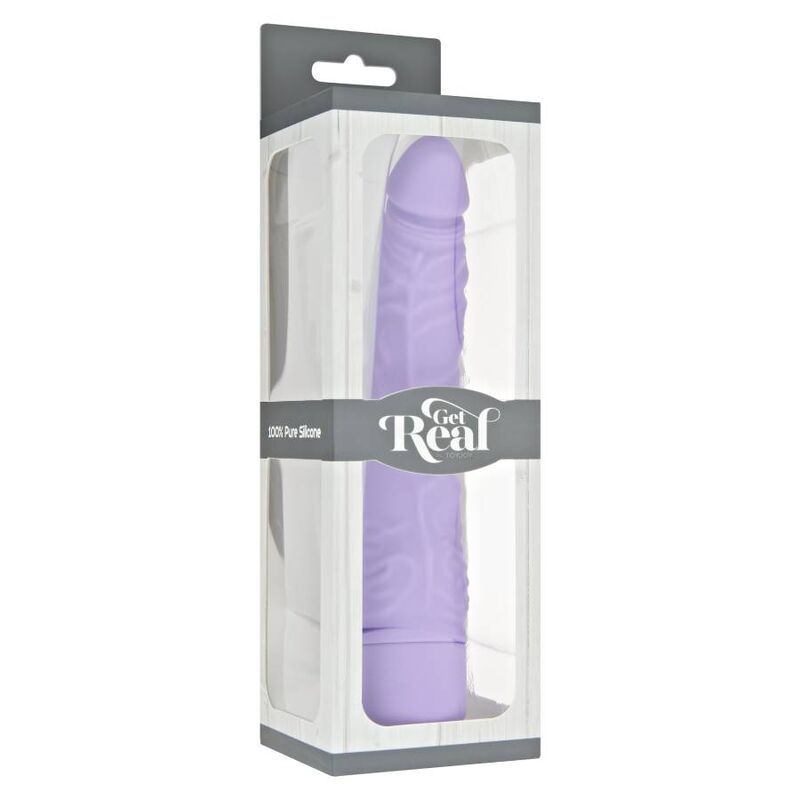 Vibratore Classico Realistico Get Real Classic Slim — Viola