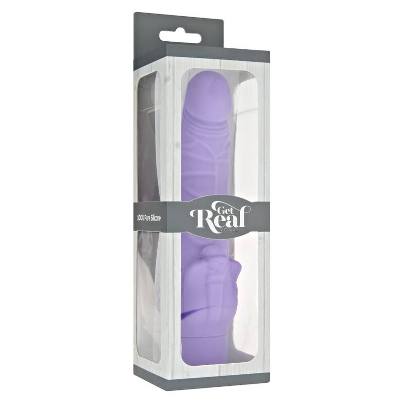 Vibratore Realistico Get Real Stim Classic — Viola