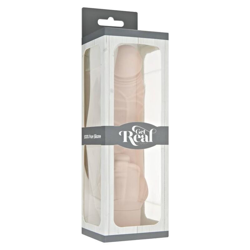 Vibratore Realistico Vibrante Get Real Stim Classica — Silicone