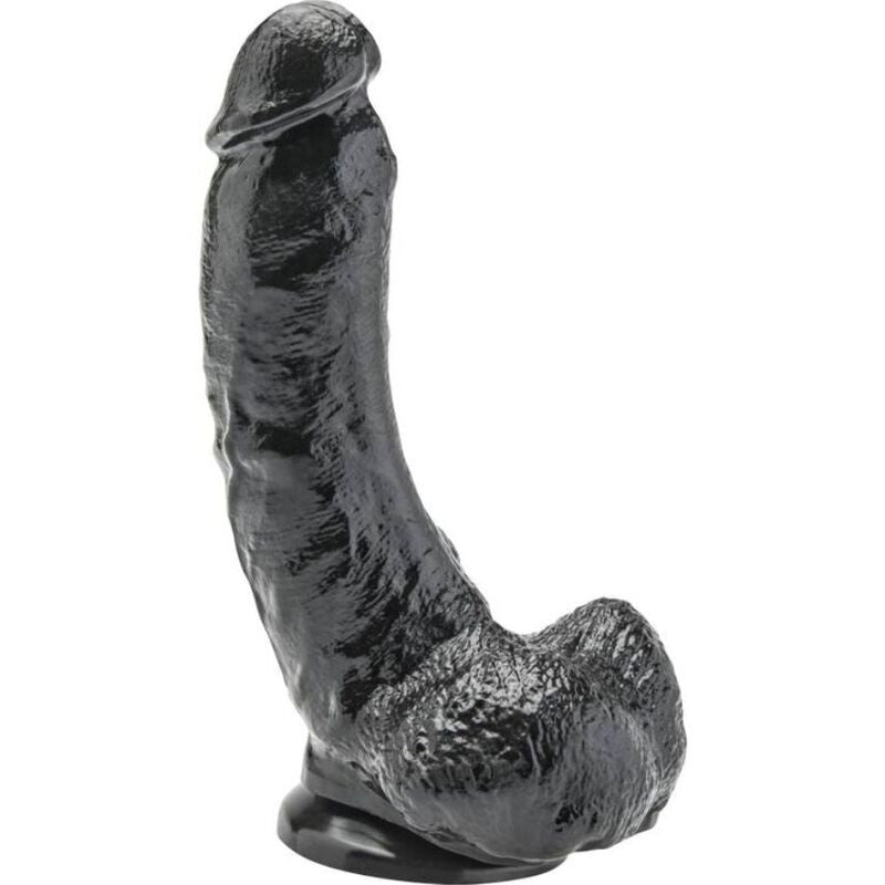 Dildo Realistico con Sfere Get Real — PVC 20,5 cm Nero