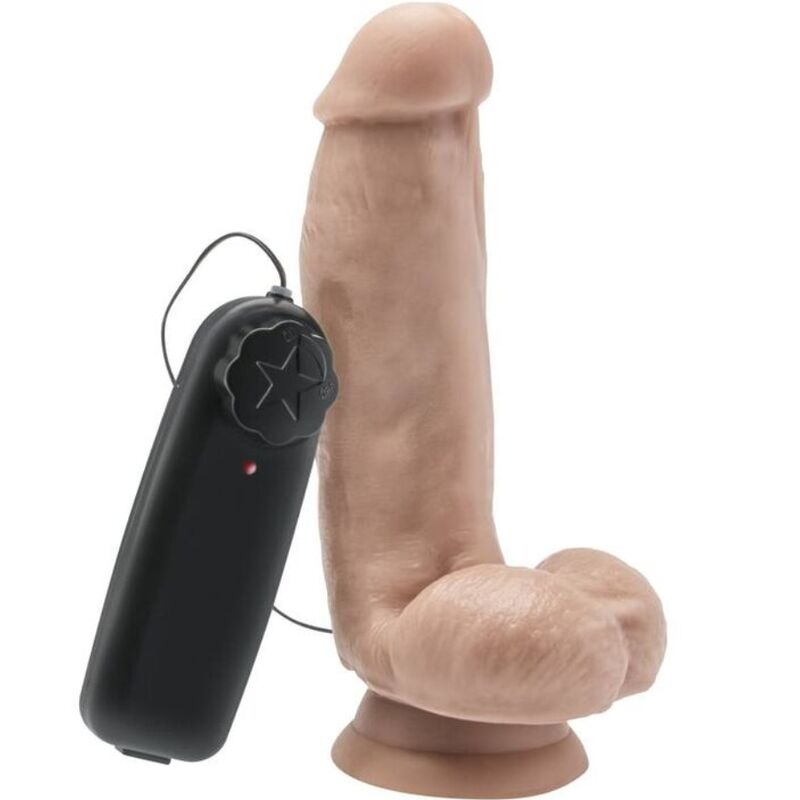 Dildo Realistico Vibrante Get Real — PVC, 12 cm
